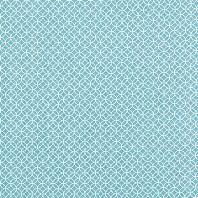 Yeşil Cotton Cretonne Small Tile Motif