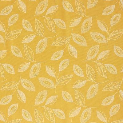 Sarı Decor Fabric Canvas Dappled Leaves – Curry Yellow